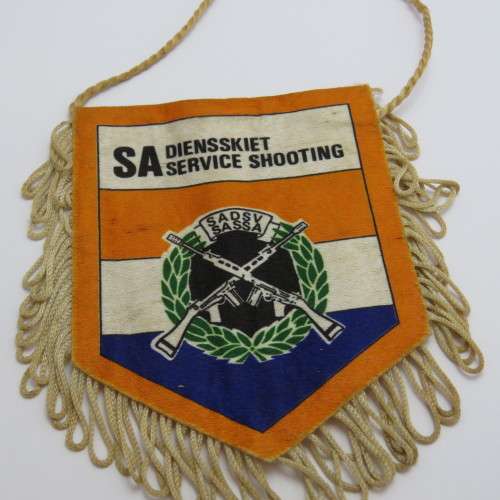 SA Service shooting wall flag souvenir