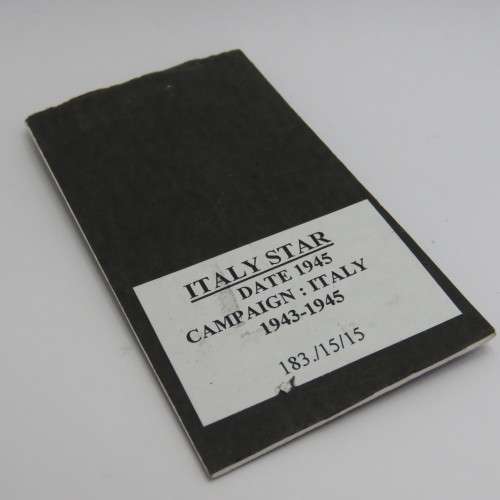 WW2 The Italy Star - Unnamed