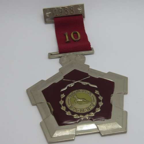 1988 SA National Rifle Association shooting medal 10th place