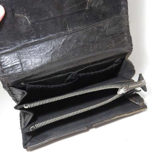 WW2 Egyptian leather purse