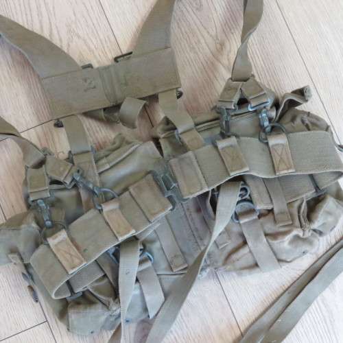 SADF webbing yoke with kidney pouches