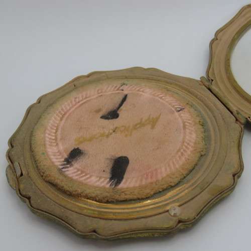 Vintage Stratton Powder Compact with pouch