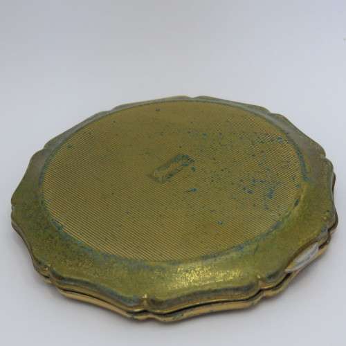 Vintage Stratton Powder Compact with pouch