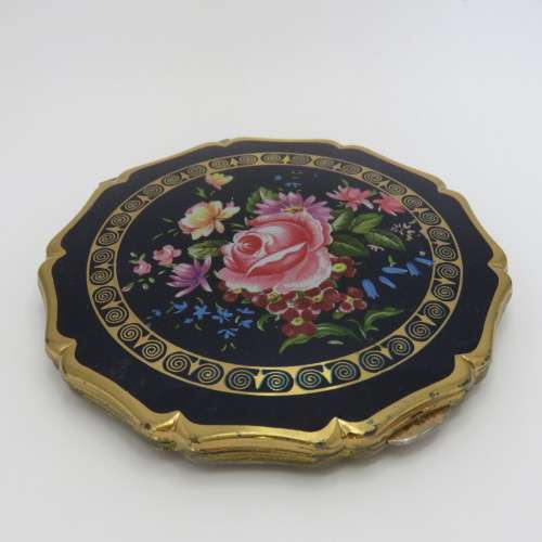 Vintage Stratton Powder Compact with pouch