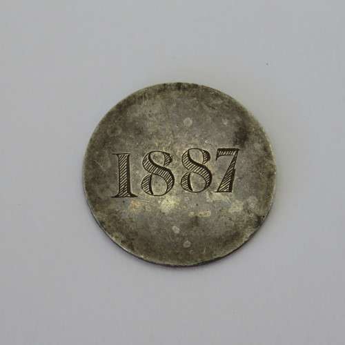 1887 J.C.H Public School Cadet Corps token