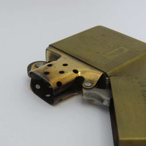 Chesterfield brass Zippo - Marked La Romantica
