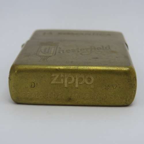 Chesterfield brass Zippo - Marked La Romantica