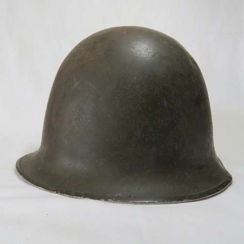SADF Staaldak helmet with inner - rusted buckles