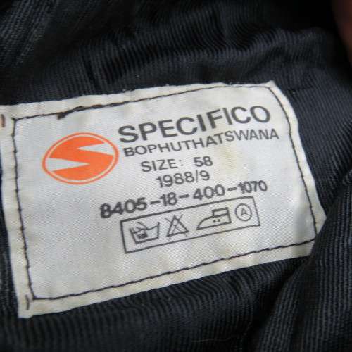 SADF Commandos green beret with badge - size 58