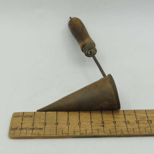 Vintage brass candle Snuffer