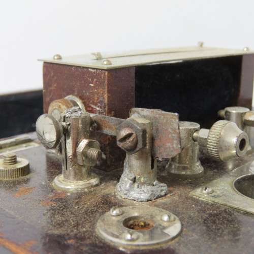 Antique Berec electrical shock therapy machine - some parts missing