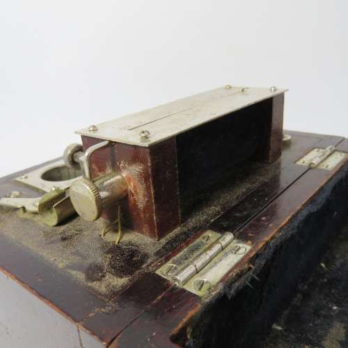 Antique Berec electrical shock therapy machine - some parts missing