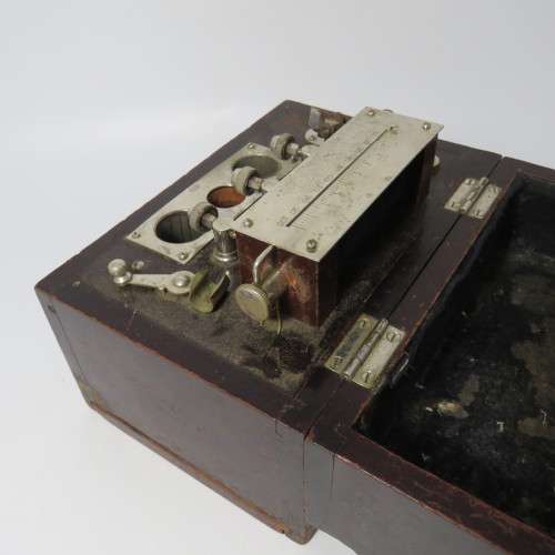 Antique Berec electrical shock therapy machine - some parts missing