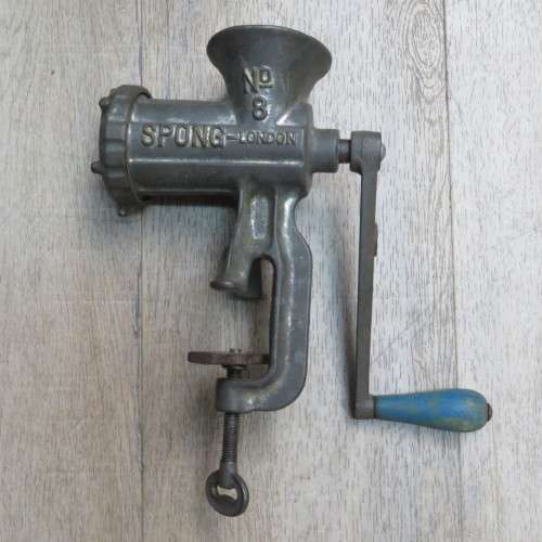 Vintage Spong-london 8 meat mincer