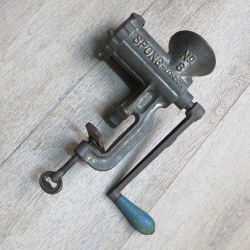 Vintage Spong-london 8 meat mincer