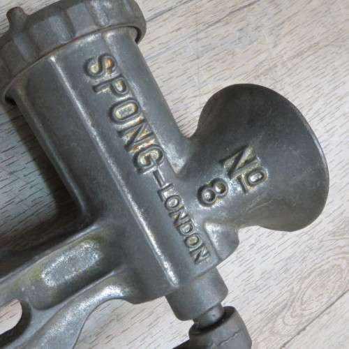 Vintage Spong-london 8 meat mincer