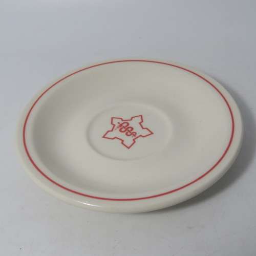 SA Medical Corps cup and saucer - damaged cup