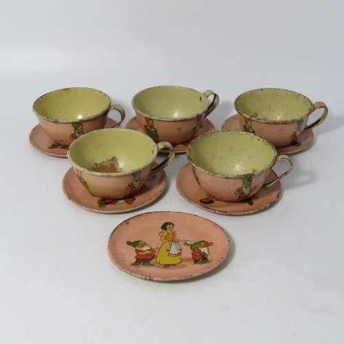 Walt Disney 1937 Snow White tea set - 22 pieces