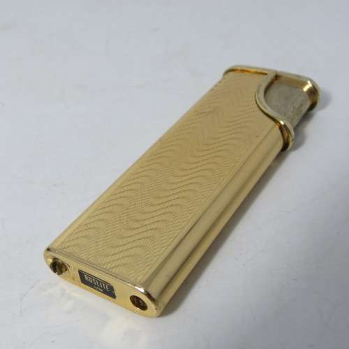 Vintage Ruslite lighter and pen - needs refill and gas - unused