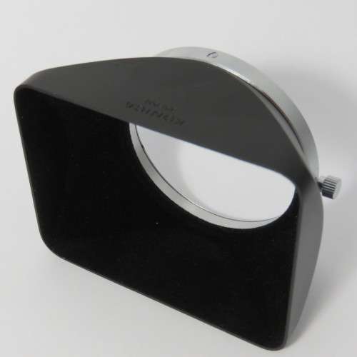 Konica 35mm F2.8 lens hood in pouch