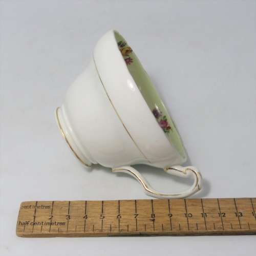 Vintage Foley china porcelain tea set trio