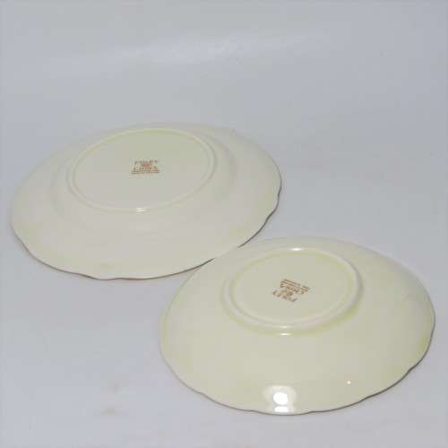 Vintage Foley China porcelain tea set trio