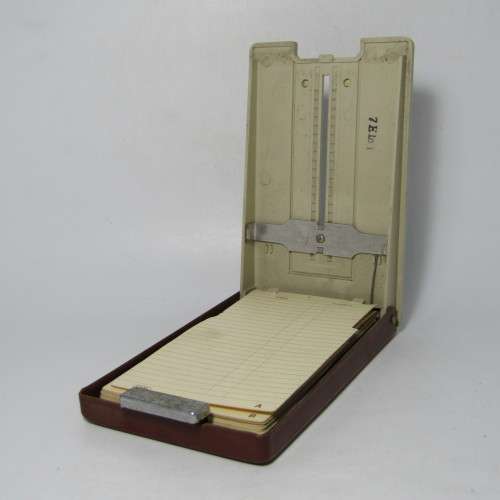 Vintage Carl Telephone list finder telephone booklet