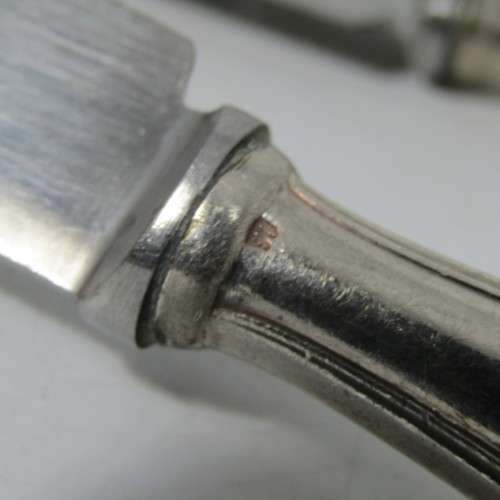 Set of 21 WMF silver plated cutlery pieces - forks, knives, cake forks, gravy spoon and pickle forks