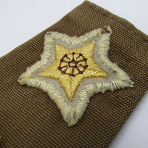 Pair of SADF Lieutenant rank epaulettes
