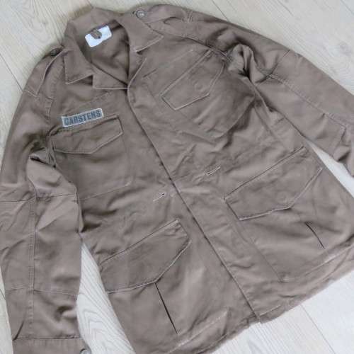 SADF Nutria bush jacket with Carstens name tag - Size medium - Sizes in description