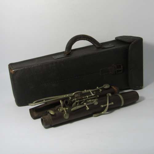 Vintage partial wooden flute for spares