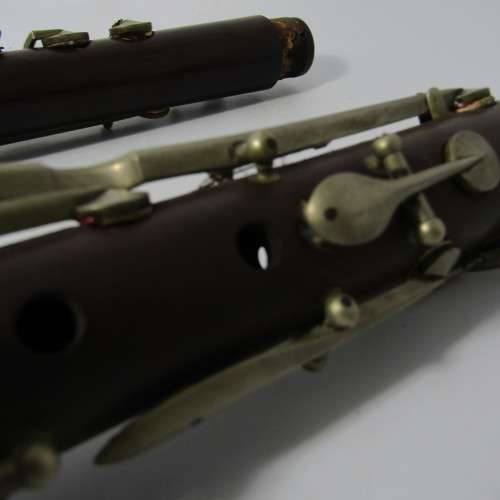 Vintage partial wooden flute for spares