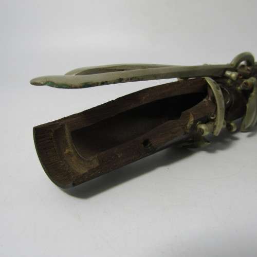 Vintage partial wooden flute for spares