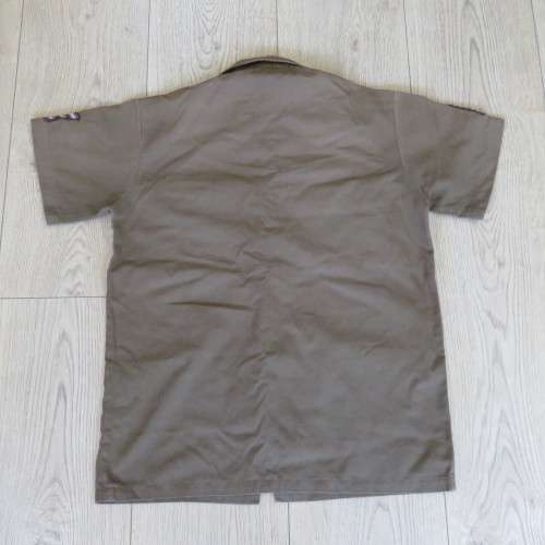 SADF Staff Sergeant rank short sleeve nutria shirt - Sizes in description