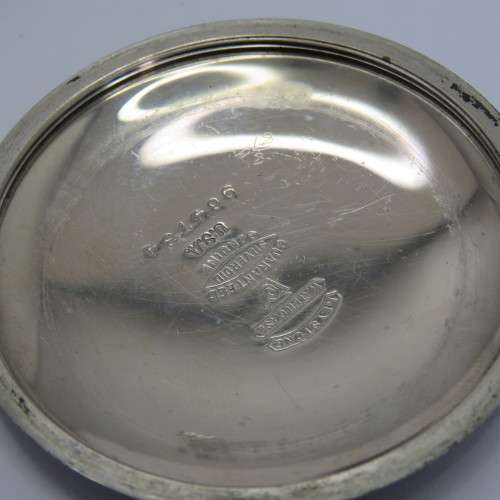 1913 Elgin pocketwatch with Keystone silveroid case - Not working