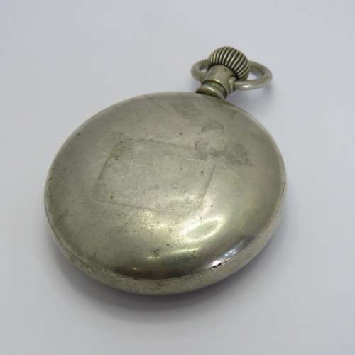 1913 Elgin pocketwatch with Keystone silveroid case - Not working