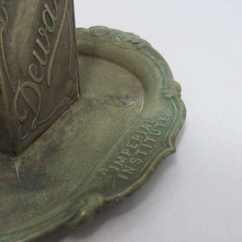 Vintage Dewar`s International Institute ashtray with matchbox holder