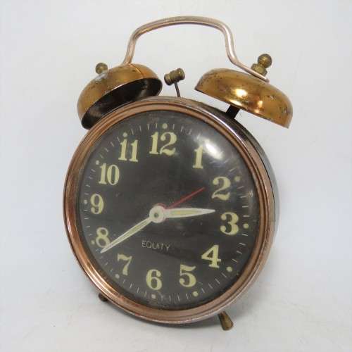 Vintage Equity alarm clock - Not working