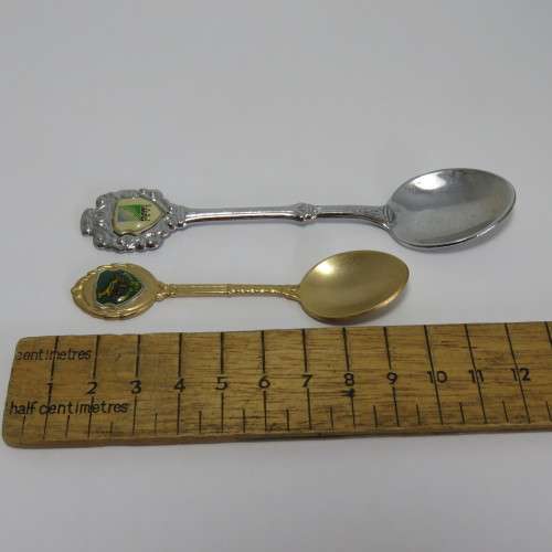 Lot of 2 Springboks 1995 Rugby World cup spoons