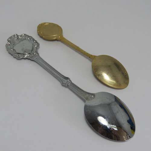 Lot of 2 Springboks 1995 Rugby World cup spoons