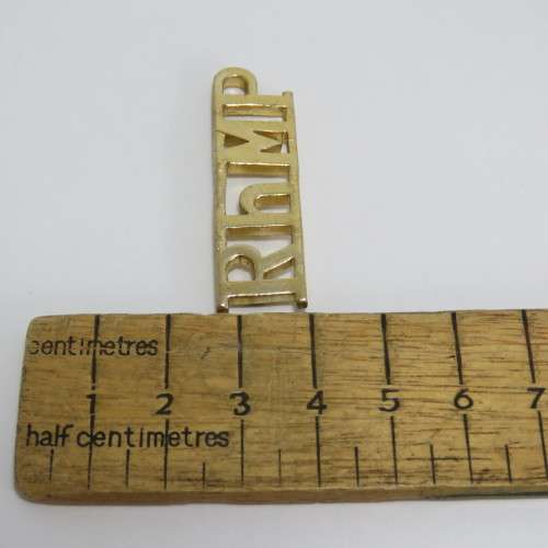 Rhodesia Military Police shoulder title - No lugs