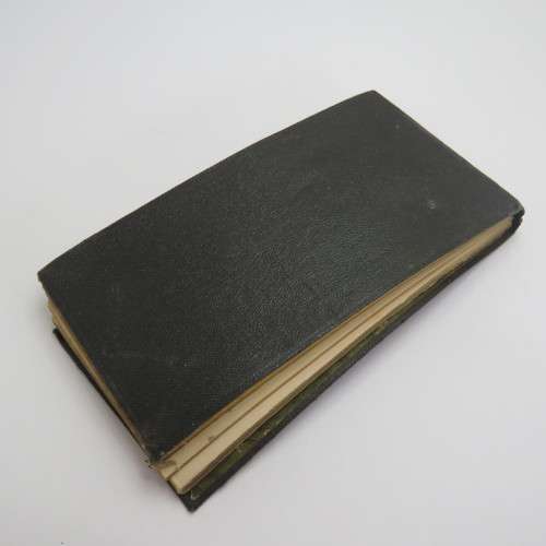 Antique John Walker and Co. Autographs booklet - Empty