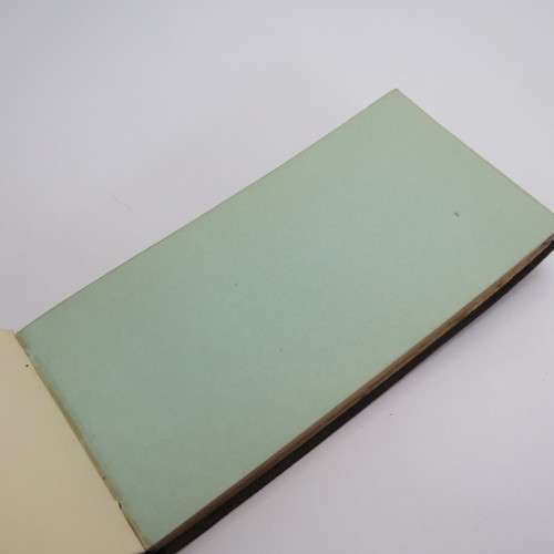 Antique John Walker and Co. Autographs booklet - Empty