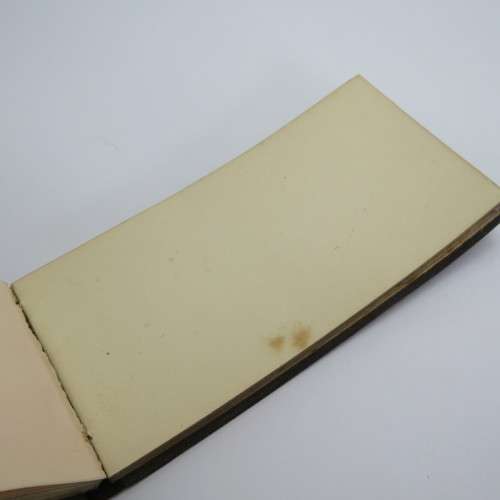 Antique John Walker and Co. Autographs booklet - Empty