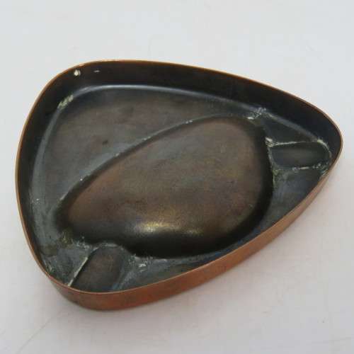 South Africa 10 Year Republic Festival copper ashtray