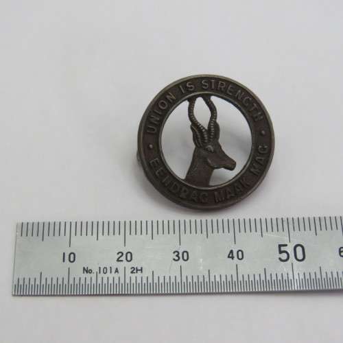WW1 SA Infantry collar badge