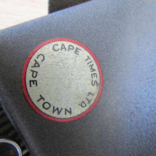 Imperial ` The Good Company ` typewriter with Cape Times markings