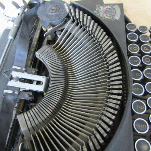 Imperial ` The Good Company ` typewriter with Cape Times markings
