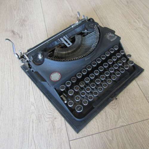 Imperial ` The Good Company ` typewriter with Cape Times markings