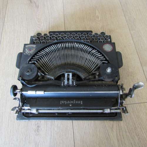 Imperial ` The Good Company ` typewriter with Cape Times markings